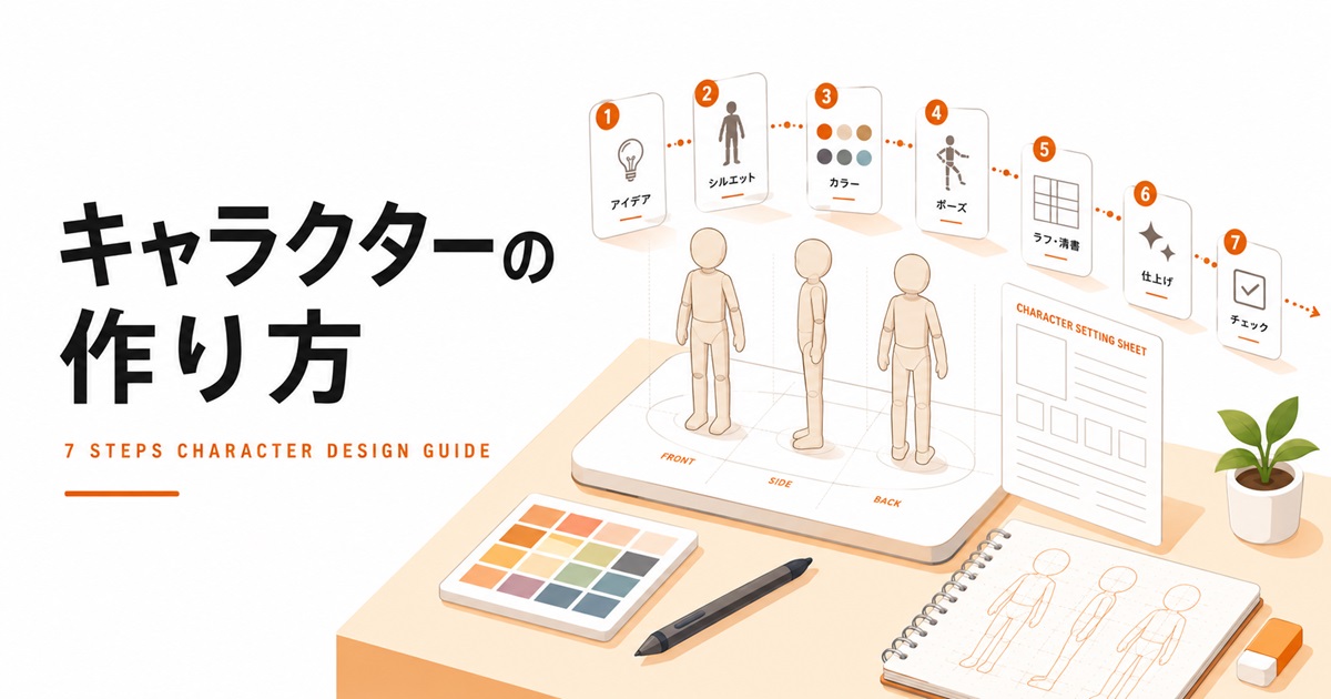 キャラクターの作り方