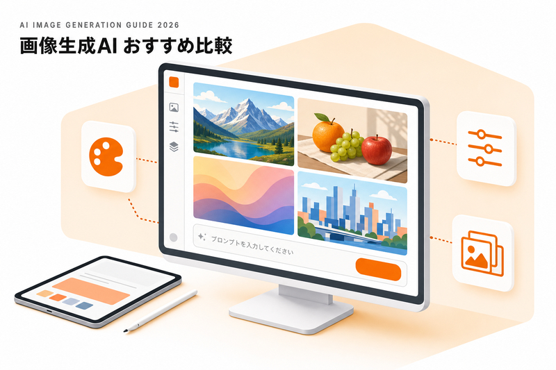 【2026年最新】画像生成AIおすすめ比較｜無料・商用利用も解説