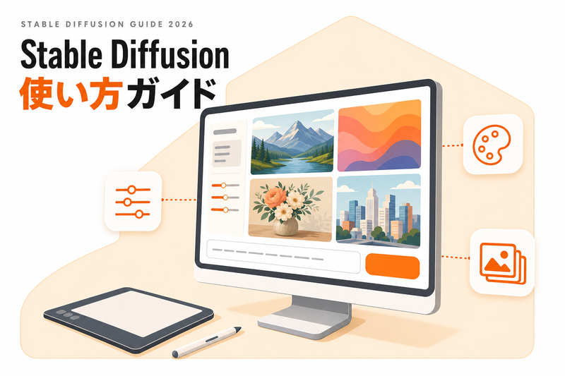 Stable Diffusion使い方｜2026年最新ガイド