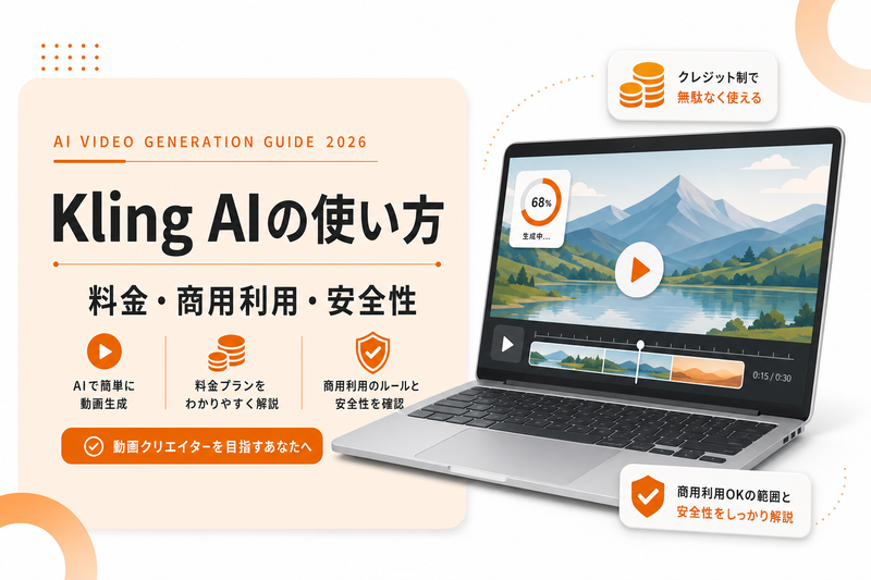 Kling AIの使い方・料金・安全性