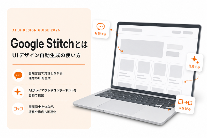 Google Stitchとは？UIデザイン自動生成の使い方