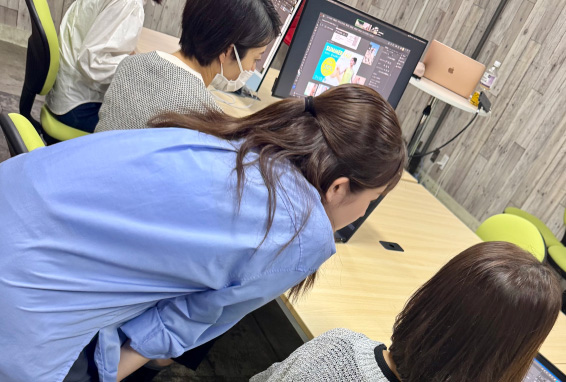 ソフトの使い方をレクチャー