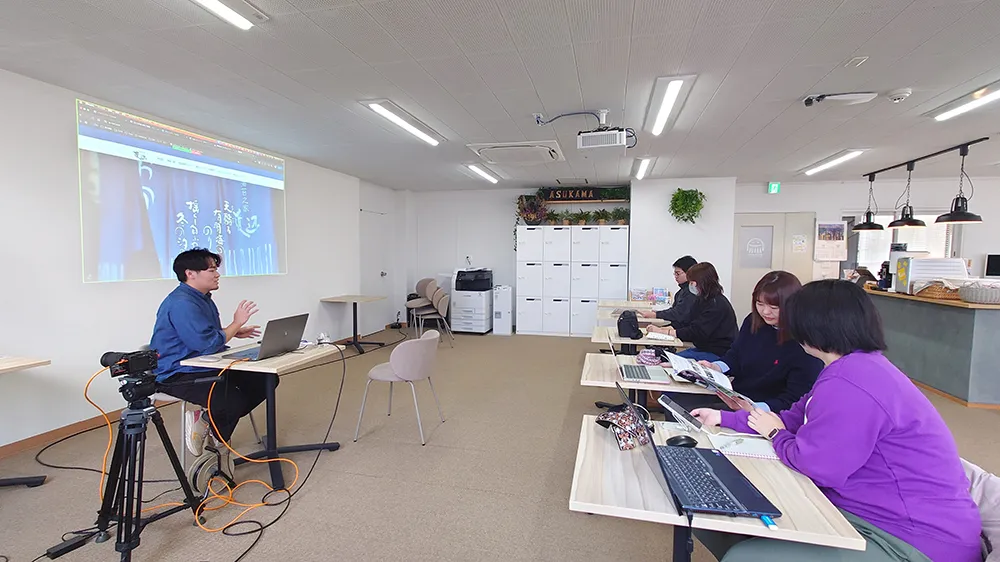 レクチャー風景