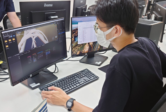過去のCGアカデミーの様子