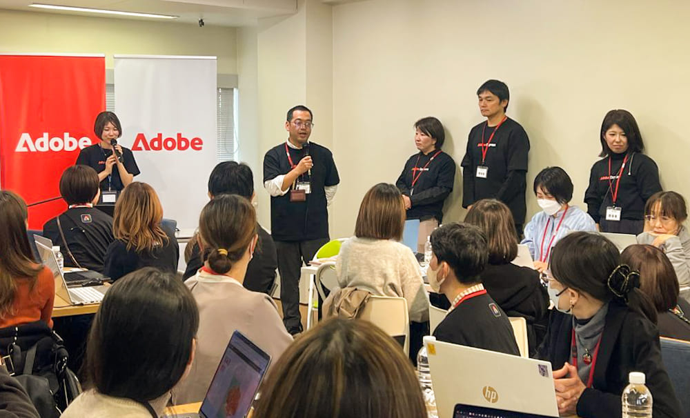 『アドビ×デジタルハリウッドSTUDIO広島　生成AIを使ってつくるSNS画像講座！まちの広作室 in ひろしま』を開催しました