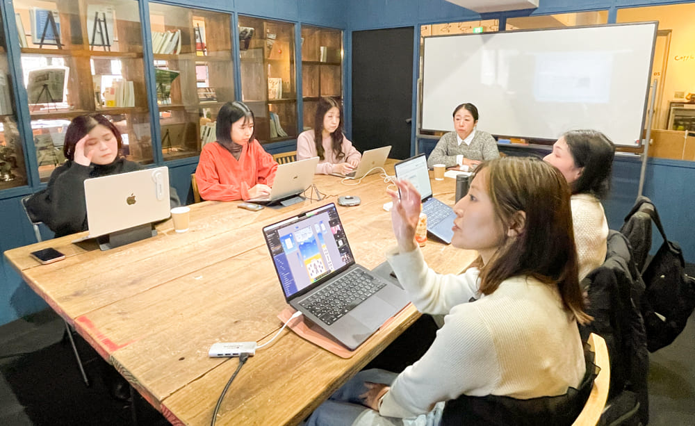 主婦・ママクラス お仕事TRYプログラム WEBデザイン講評会レポート