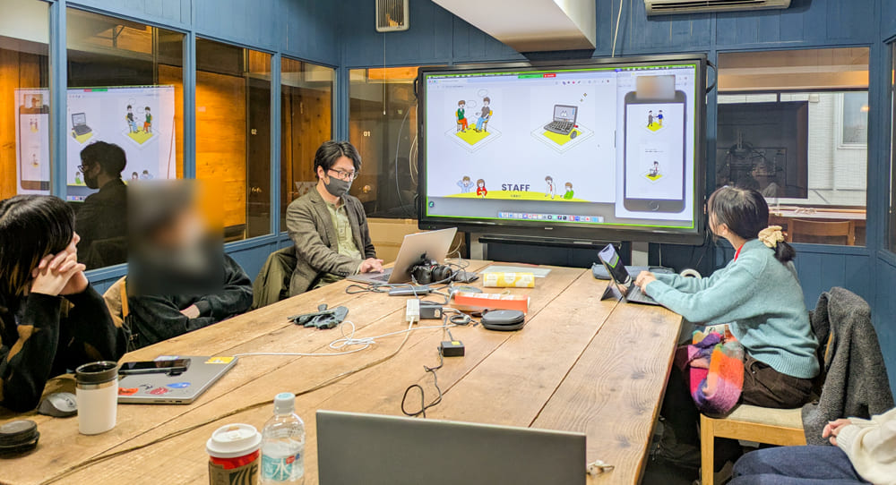 Webデザイナー専攻6月生の卒業制作発表会レポート