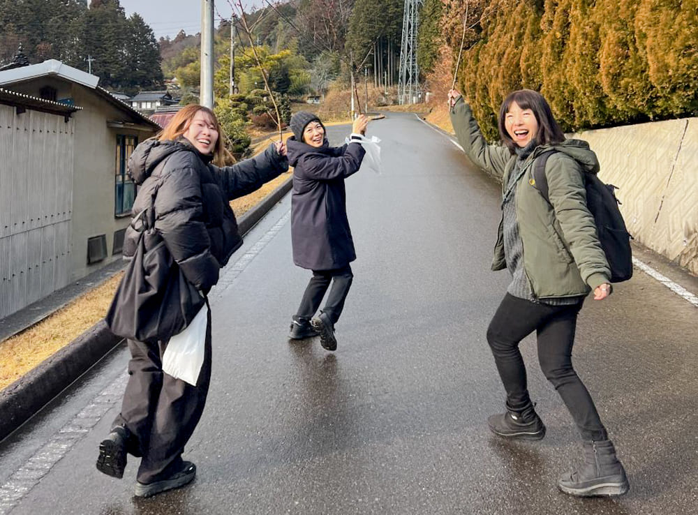 Webデザイナー専攻10月生卒業制作「合同会社 にしげ様」の現地取材を行いました！