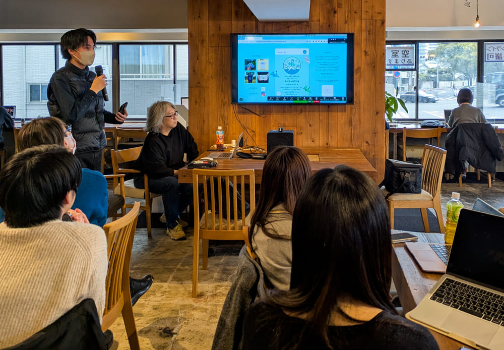 2/14（土）Webデザイナー専攻8月生卒業制作発表会レポート