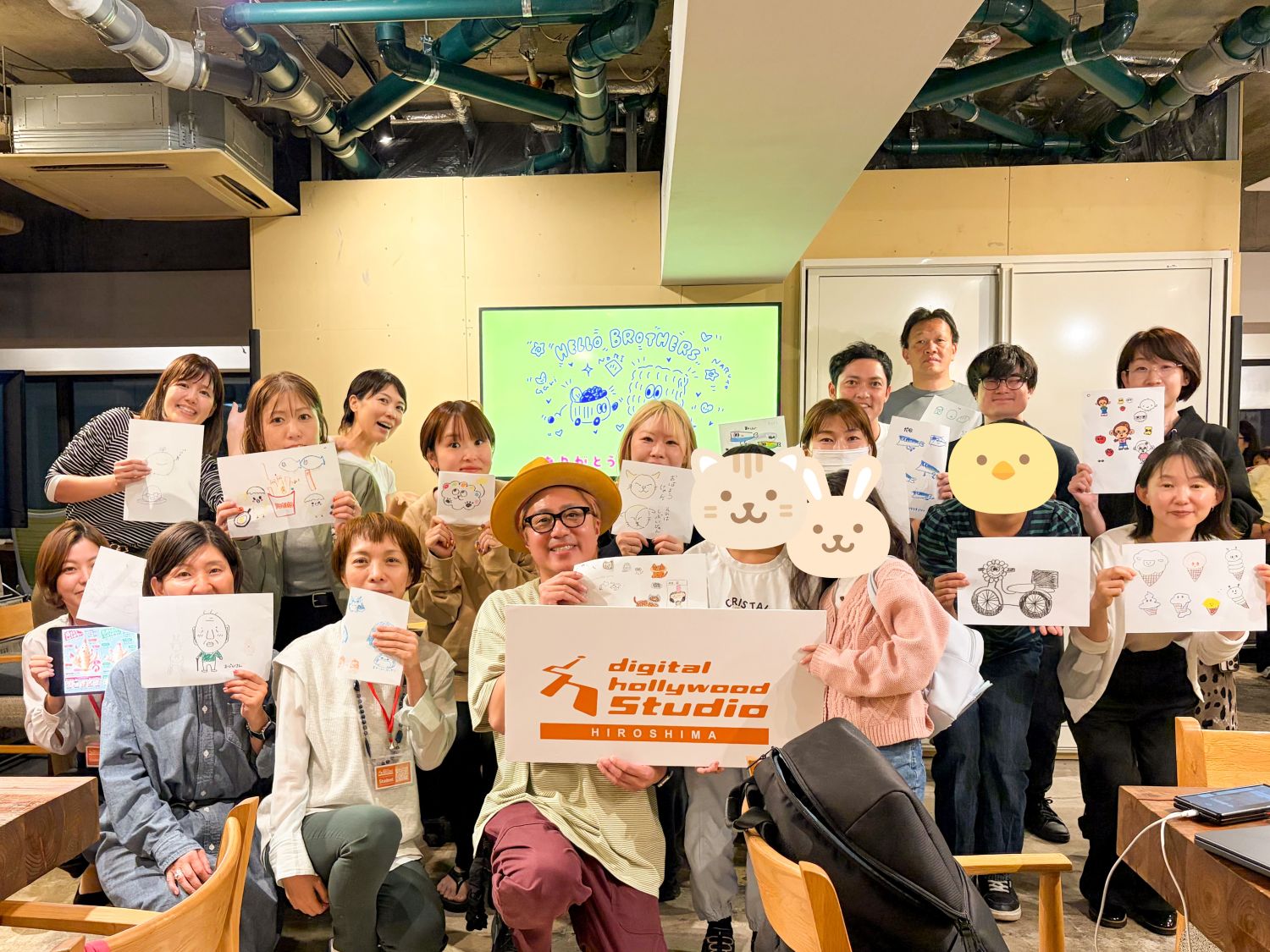 絵が描けなくても大丈夫！「AIでつくるキャラクター制作体験」を開催しました！