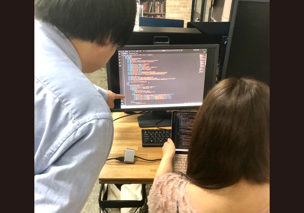 講評会の様子