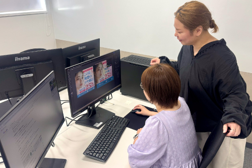 トレーナーとの様子