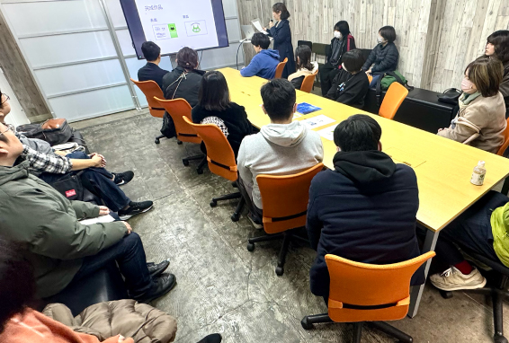 作品発表会の様子