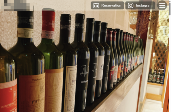 高級イタリアンレストランサイト