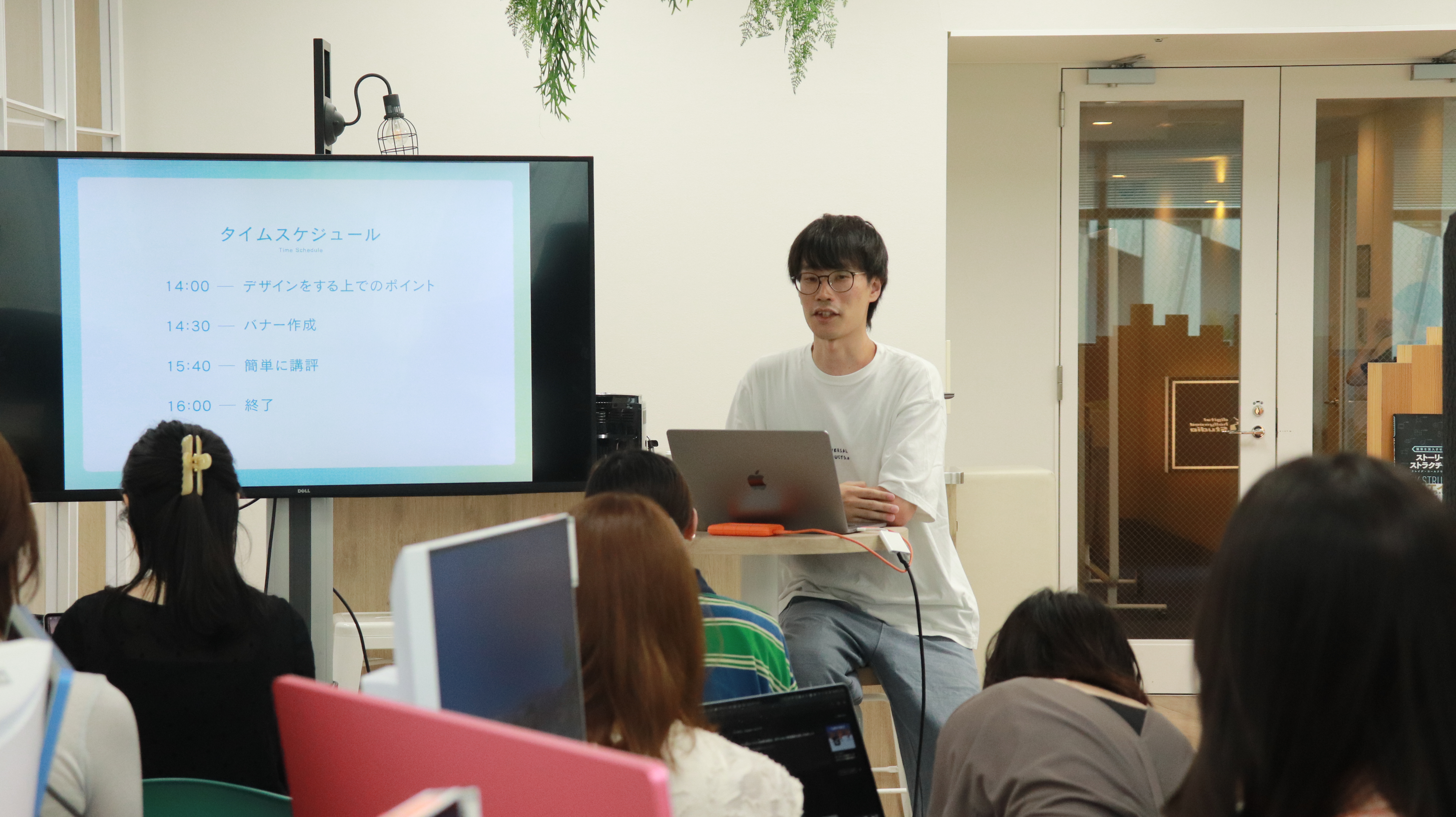 「ぷちハリ」で登壇する鍵本さん