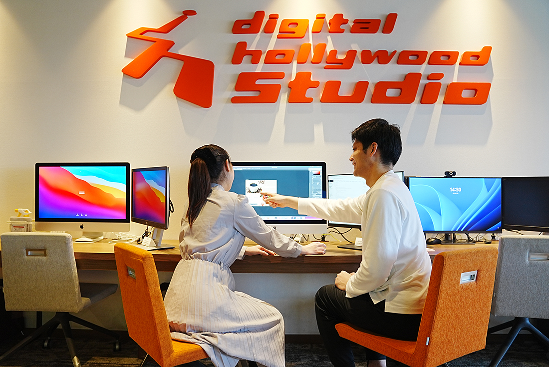 現役デザイナーの直接指導の様子