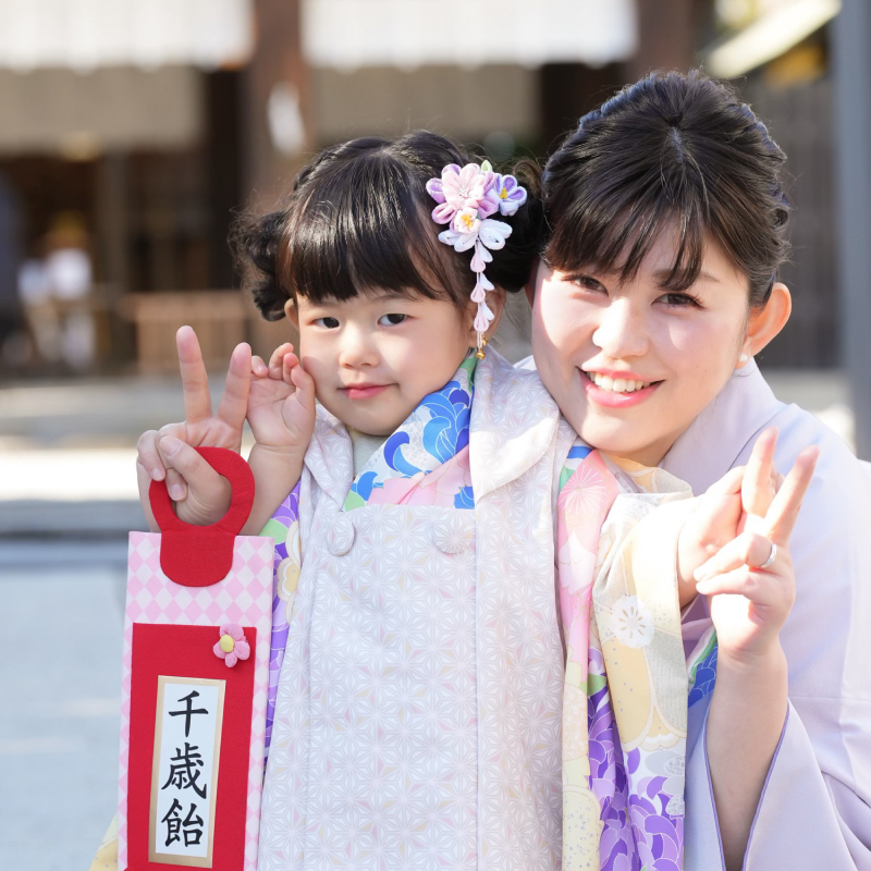 佐藤さんとご家族の様子