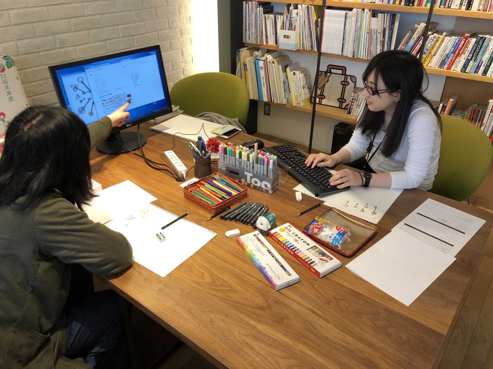 挿絵イラスト勉強会を開催しました Studio米子 デジタルハリウッドの専門スクール 学校