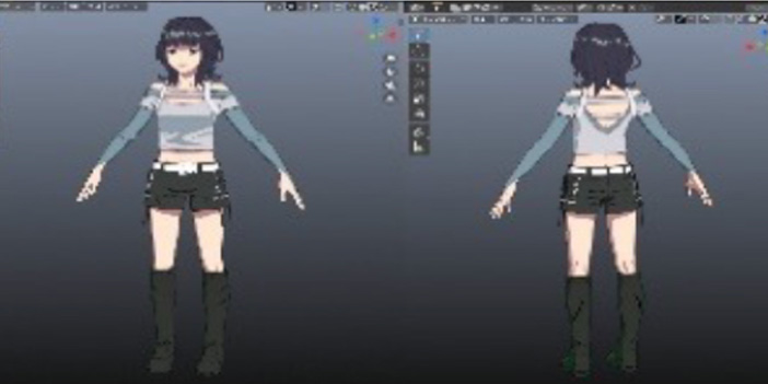 CGGYMアニメモデリング講座の画像