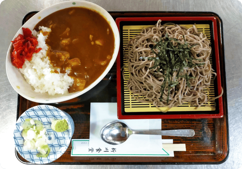 カレー＆ざるそばセット