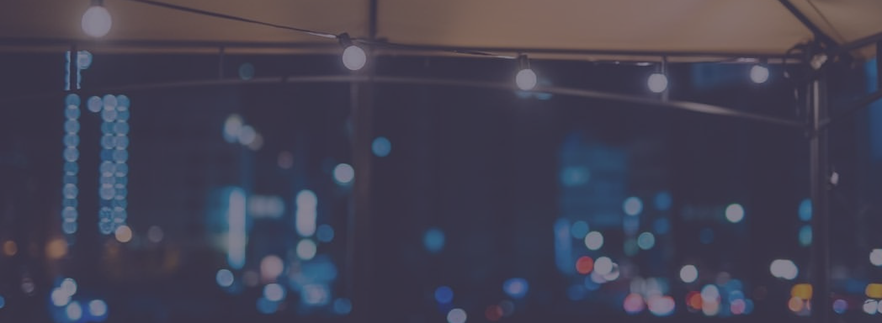 夜のきらきらした施設