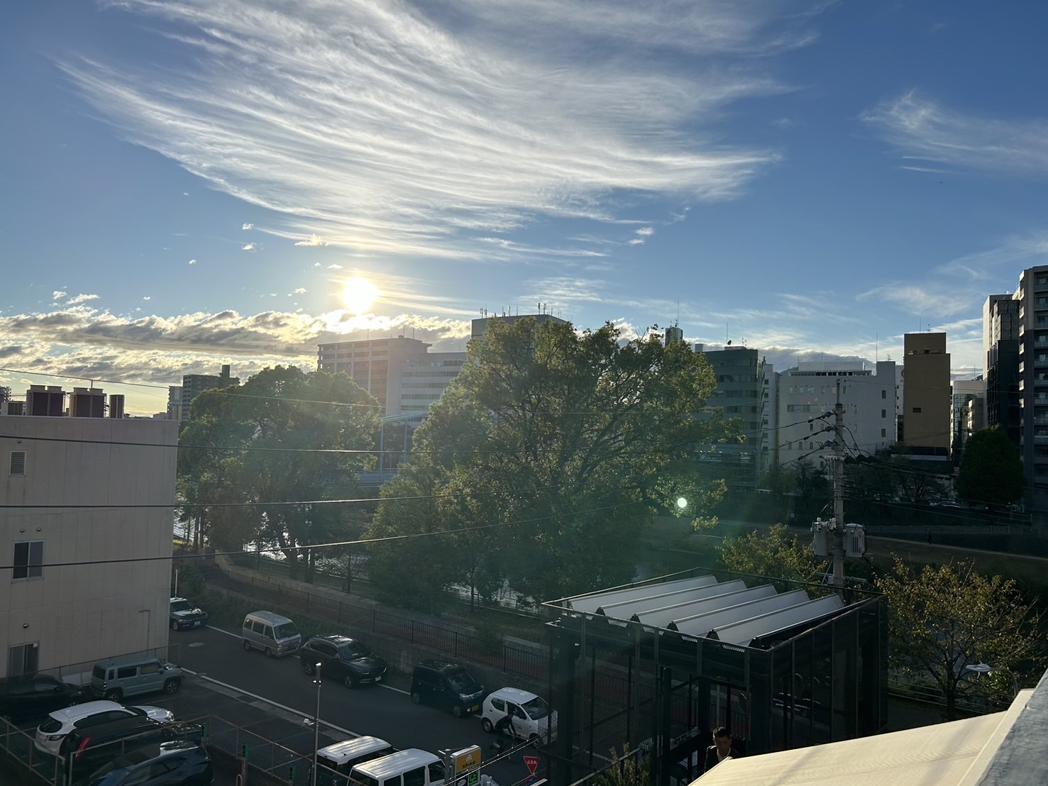 スカイテラスからの景色