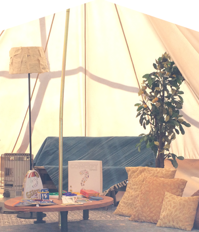 テント内イメージ